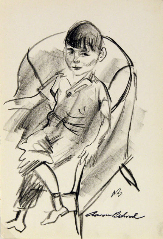 Untitled (Boy seated in chair)
