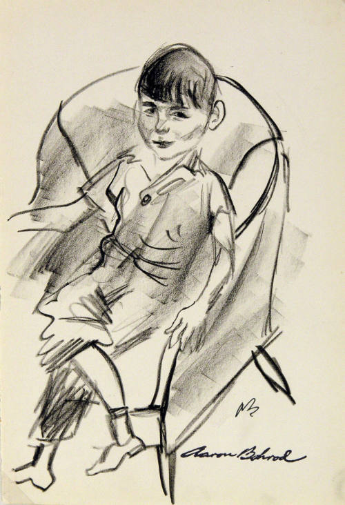 Untitled (Boy seated in chair)