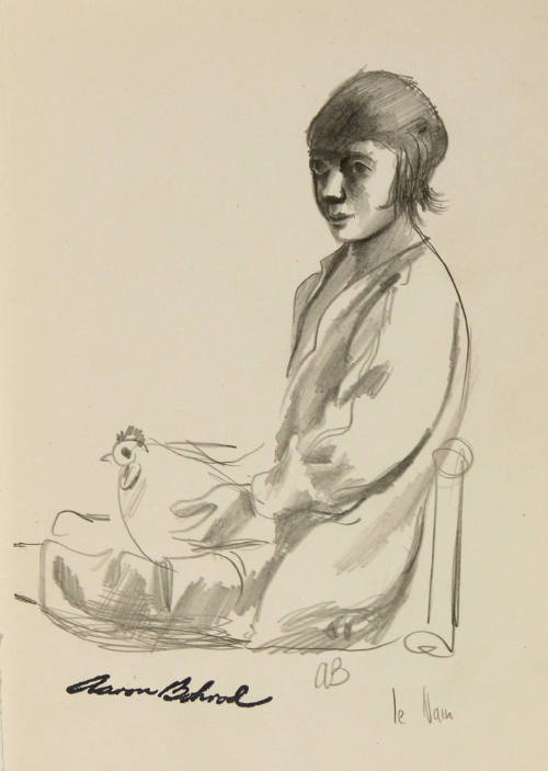 Untitled (Girl with chicken)