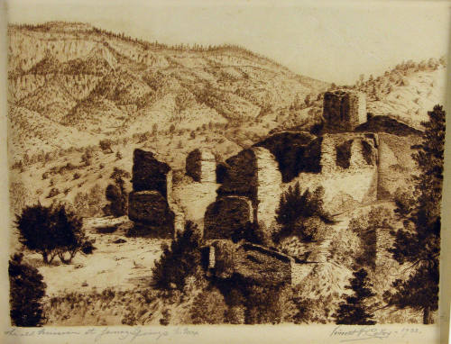 The Old Mission at Jemez Springs, New Mexico
