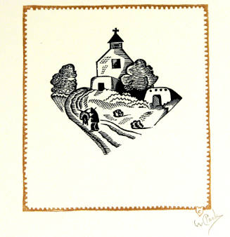 Untitled (Church on a hill)