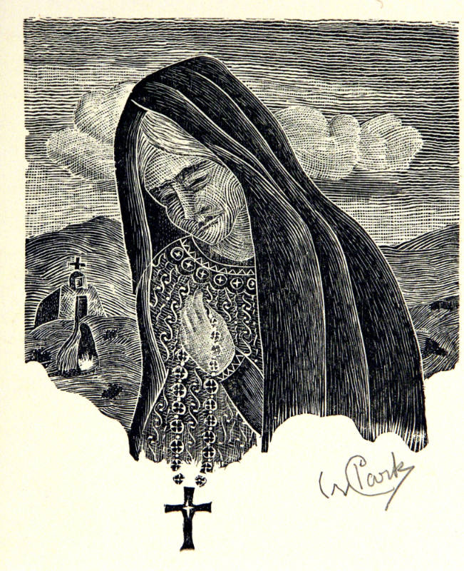 Untitled (Praying or Grieving woman)