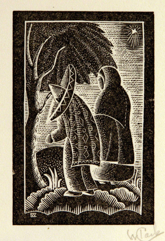 Untitled (Couple on a hill by a tree)