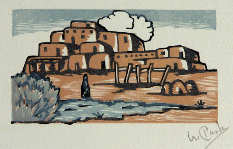Untitled (Taos Pueblo)