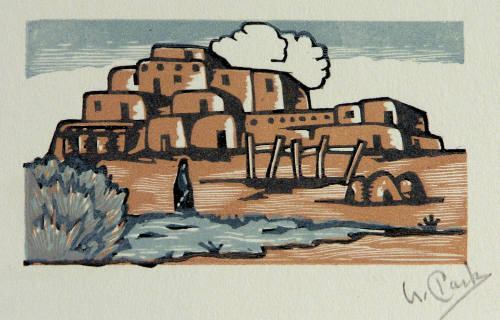 Untitled (Taos Pueblo)