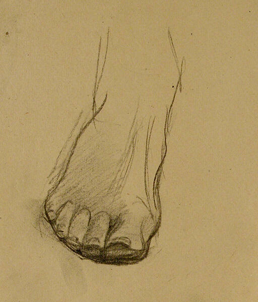 Sketch for mural "The Apotheosis of St. Francis"