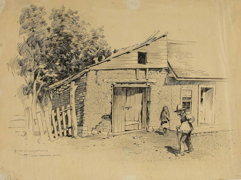 Street Scene, Las Vegas, N.M., 1899