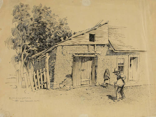 Street Scene, Las Vegas, N.M., 1899