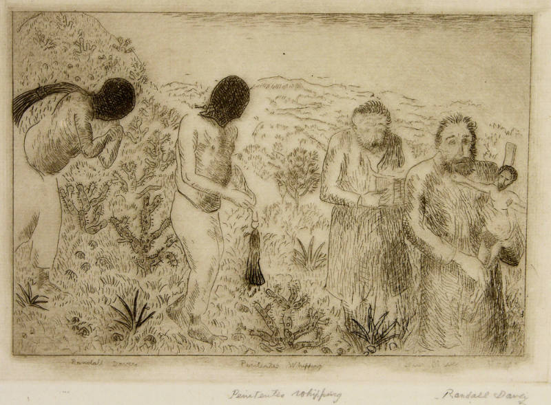 Penitentes Whipping (from the Portfolio of Ten Etchings Made in New Mexico)