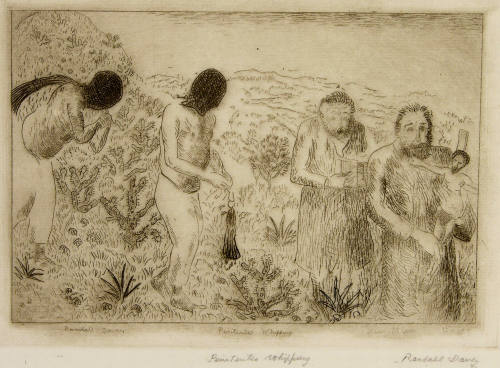 Penitentes Whipping (from the Portfolio of Ten Etchings Made in New Mexico)