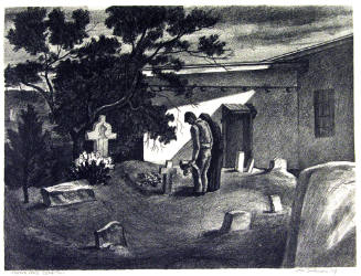 Churchyard Cemetary (sic)