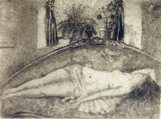 Nude (from the Portfolio of Ten Etchings Made in New Mexico)