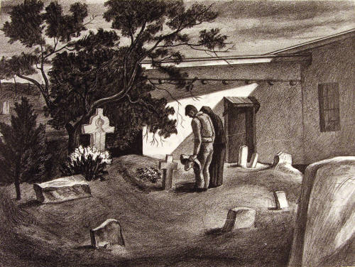 New Mexican Churchyard