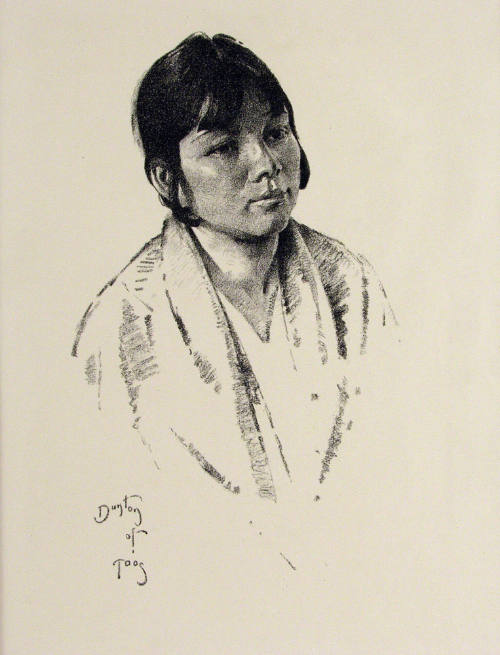 Taos Pueblo Indian Girl