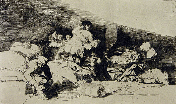Tambien Estos (from the Disasters of War, Plate 25)