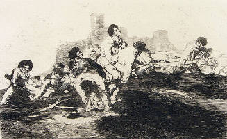 Aun Podran Servir (from the series Disaster of War, Plate 4, 3rd edition)