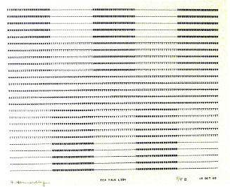 Frederick Hammersley, TEA TALK LION, #66, 1969, (5/5B), from the series of #1-#72, computer‐gen…