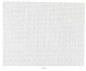 Frederick Hammersley, MYOPIC, #18, 1969, (6/6), from the series of #1-#72, computer‐generated d…