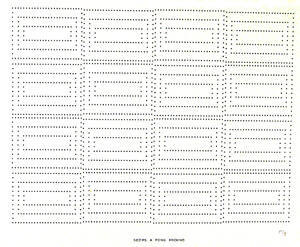 Frederick Hammersley, SEEMS A RING AROUND, #15, 1969, (5/5), from the series of #1-#72, compute…