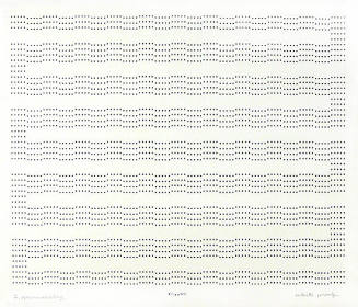 Frederick Hammersley, YO..YO, #6, 1969, (Artist proof), from the series of #1-#72, computer‐gen…