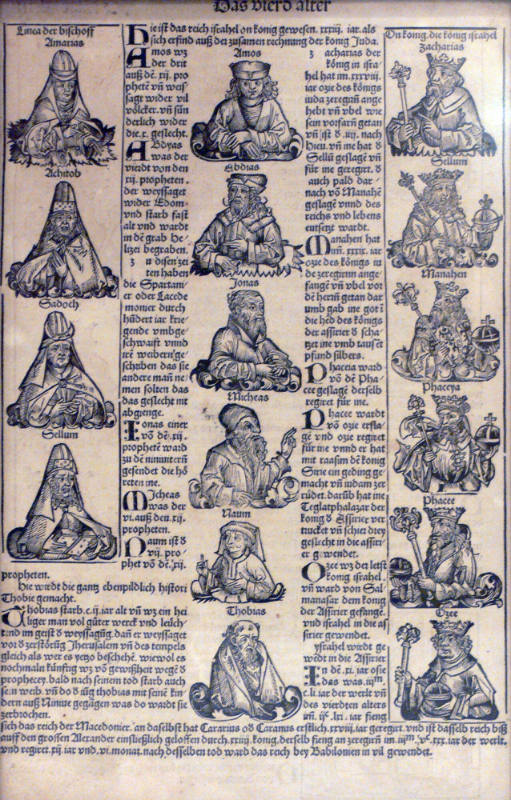 Page from Hurenbaurg Chronicle