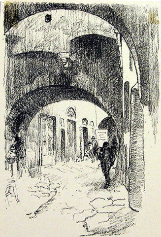 The Arches on the Via Uffizi