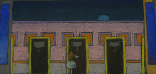 Sketch (set design for Alice in Wonderland)