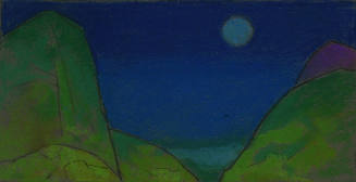 Sea Shore (set design for Alice-in-Wonderland)