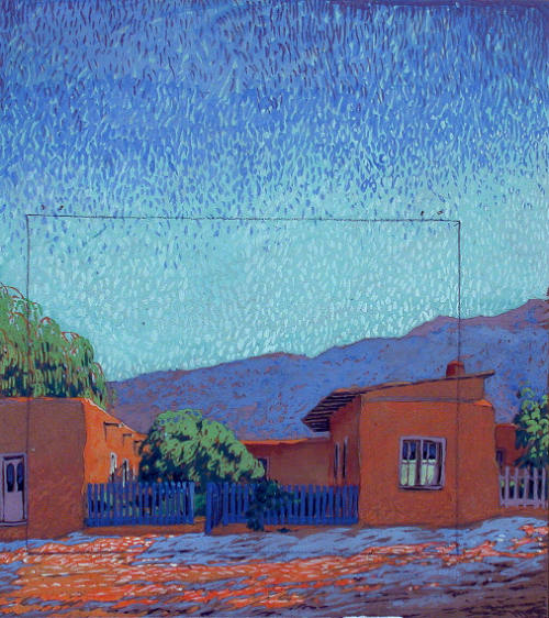 Taos Patio (study)