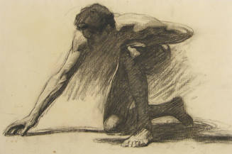(Kneeling Nude Male)