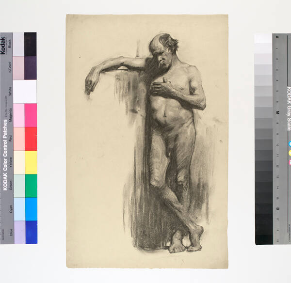 Untitled (Standing Nude Male)