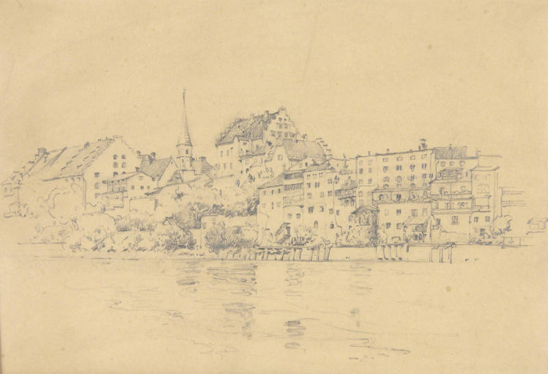 European City across River