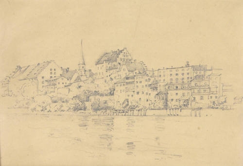 European City across River