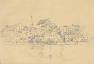 European City across River