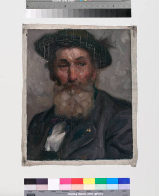 Portrait of Bearded Man in Hat
