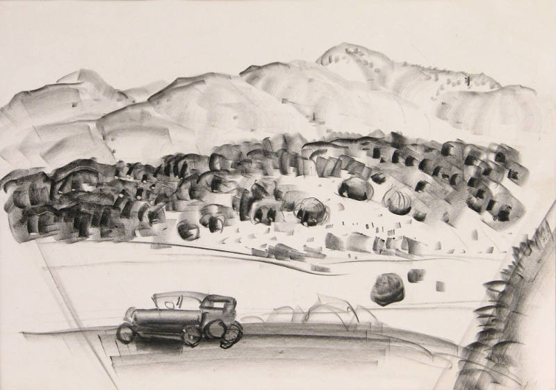 Untitled (Car and Mountains)