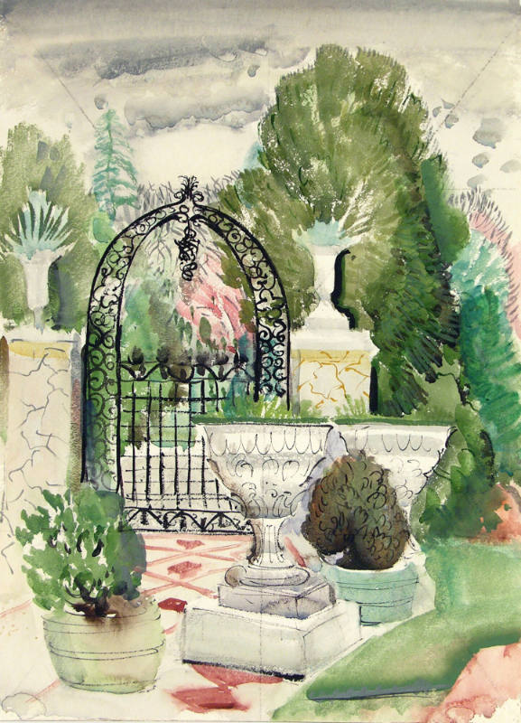 Untitled (Garden Scene)