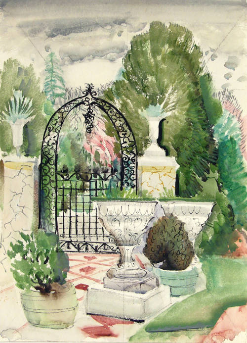 Untitled (Garden Scene)