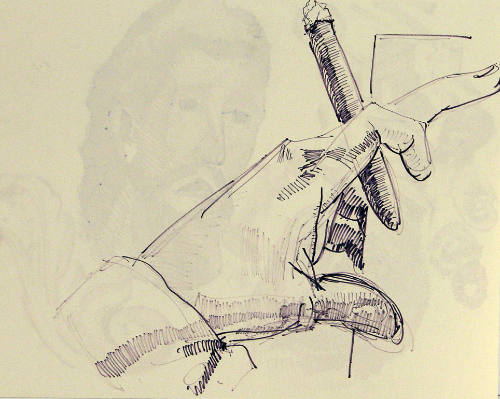 Untitled (Hand with Cigar)