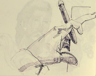 Untitled (Hand with Cigar)