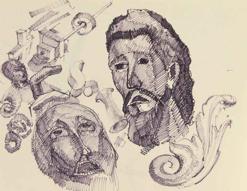 Untitled (Two Faces)