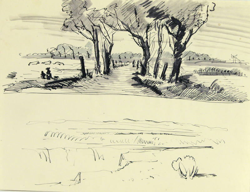 Untitled (Two Landscapes)