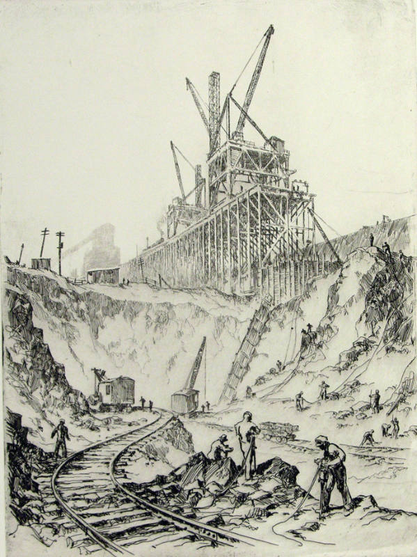 The Dambuilders (Nonwingo Dam, Columbia Pa)