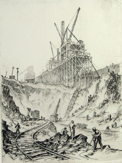 The Dambuilders (Nonwingo Dam, Columbia Pa)