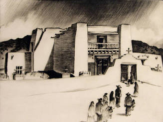 Church at Trampas, New Mexico
