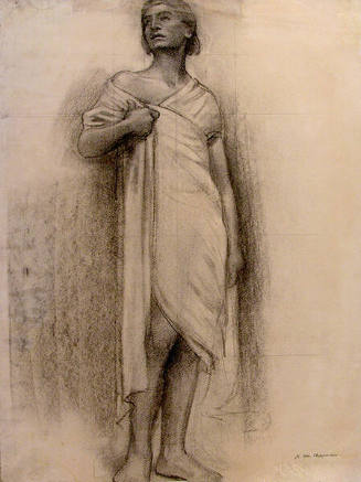 Sketch for mural "The Apotheosis of St. Francis"
