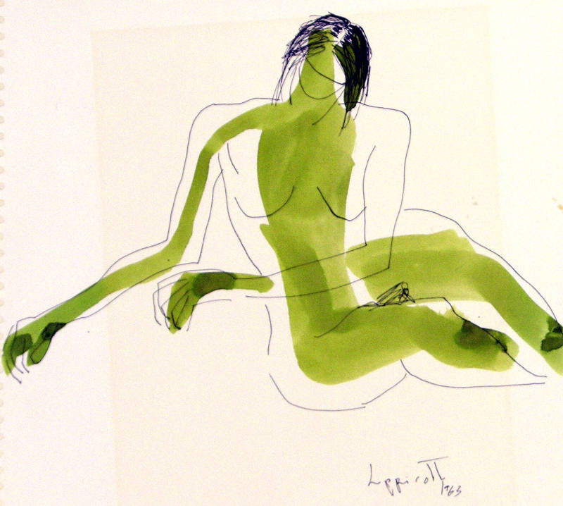 Untitled (Green Nude)