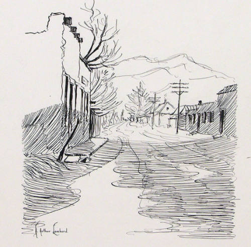 Near Bert Phillips' Studio