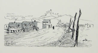 A Street in Fernando de Taos