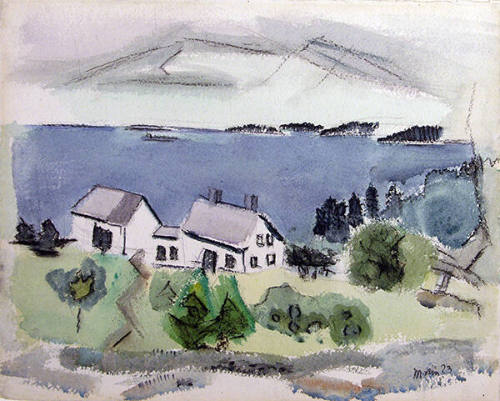 White House and Gray Sea, No. 3